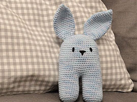 Crochet Bunny Rabbit Rattle Tutorial