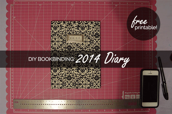 DIY-2014-Diary---Bookbinding-Process