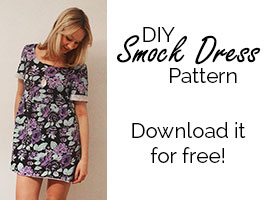 Free Smock Dress Sewing Pattern Download