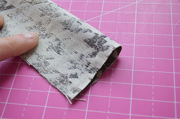 DIY Fabric Flower - fold over
