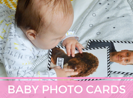 Baby Development Activity - Family Photocards