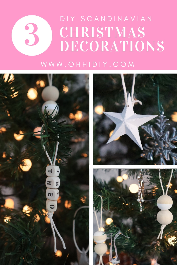 DIY Scandi Christmas Decorations