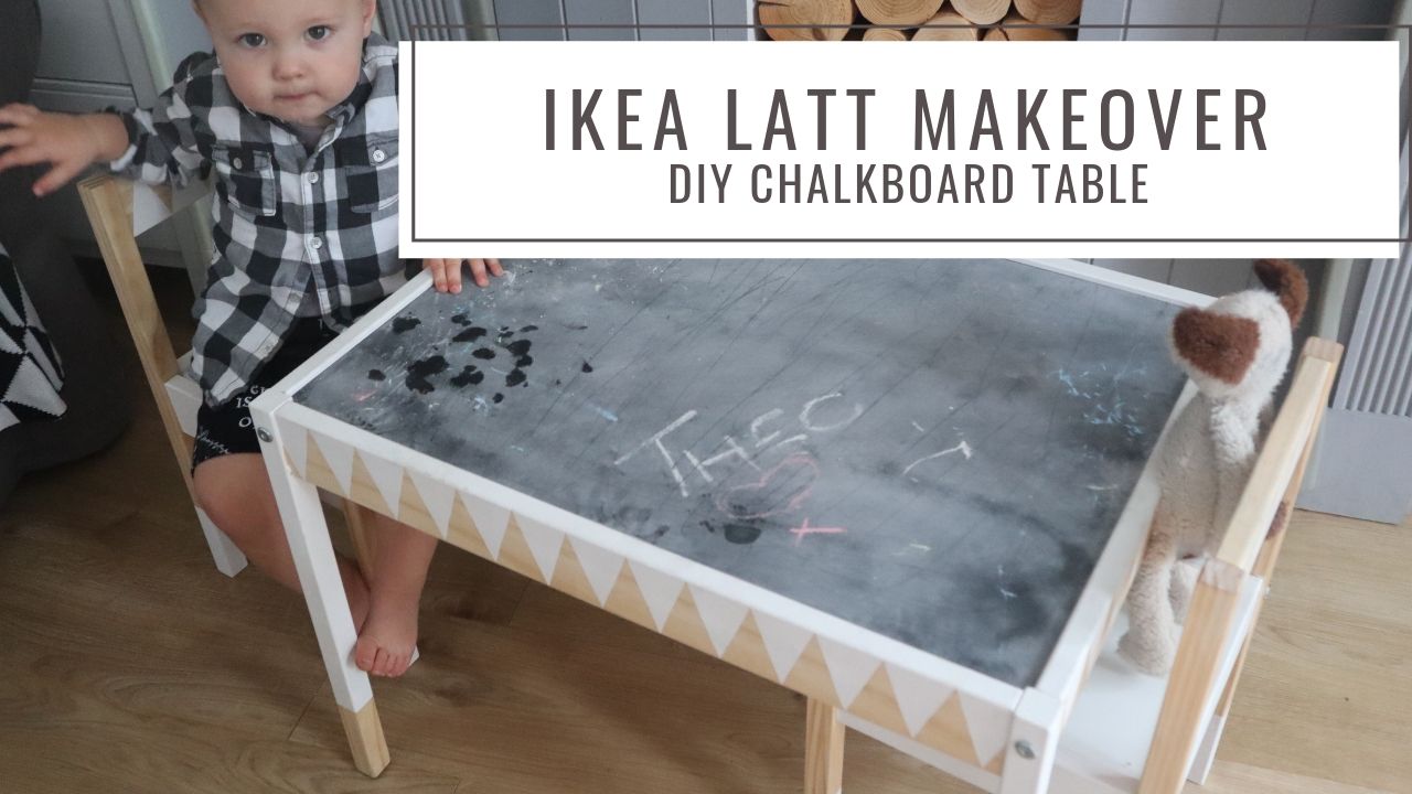 Ikea Latt Makeover | Ikea Hack | DIY Chalkboard Table
